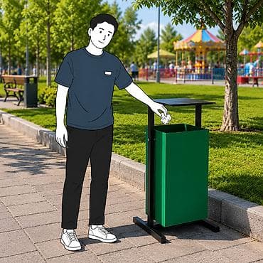 Без крышки, Материал: Металл, 30 л — 1