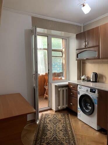 суточные квартиры в бишкеке дешево 2 комнатные: 2 комнаты, Постельное белье, Кондиционер, Парковка — 5