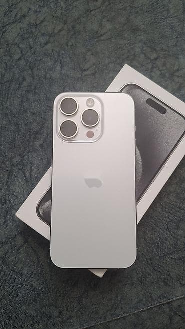 oppo a5 pro: IPhone 15 Pro, Б/у, 256 ГБ, Natural Titanium, Коробка, 88 % — 1