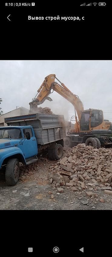 Предлагаем услуги по вывозу строительного мусора с использованием