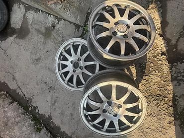 Литые диски Honda, комплект из 3 штук. Продам литые диски Honda R15 — 1