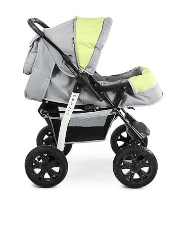 детскую коляску chicco 3 в 1: Коляска, Другой бренд, цвет - Серебристый, Б/у, Платная доставка — 2