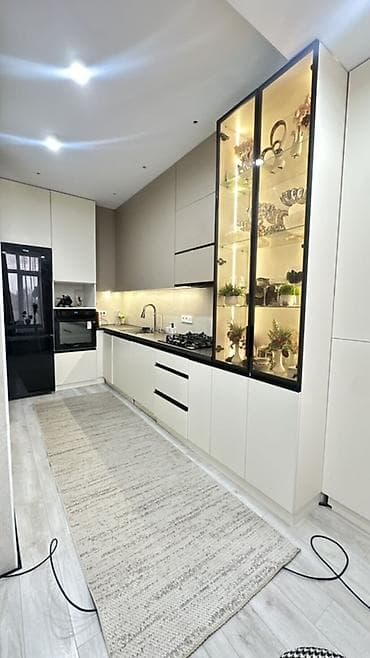 дизайн квартиры бишкек: 2 комнаты, 75 м², Элитка, 1 этаж, Евроремонт — 7
