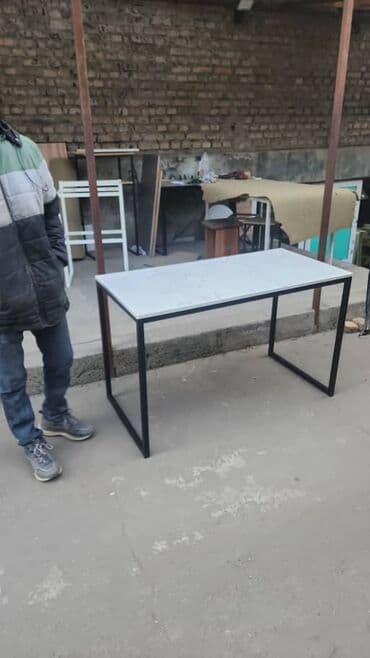 стол стул для офис: Офисный стол, Нерегулируемый, цвет - Черный, Прямоугольный — 9