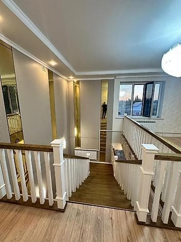 elegance stroy: Деревянная лестница Для дома, Вид дерева: Дуб, Форма лестницы: Много-маршевая, Стиль: Классический — 4