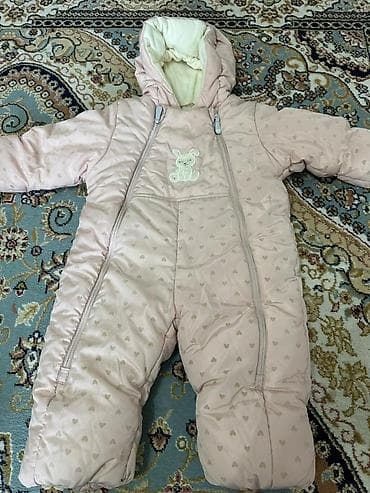 комбинзон: Теплый зимний комбинезон для малышей Baby Go, размер 80. - Цвет — 1