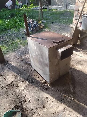 дрова орех: Металлическая твердотопливная печь-буржуйка. очень экономичная — 5