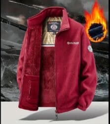 кышкы кийим: Мужская флисовая куртка Outdoor Norway - Материал: плотный мягкий — 1