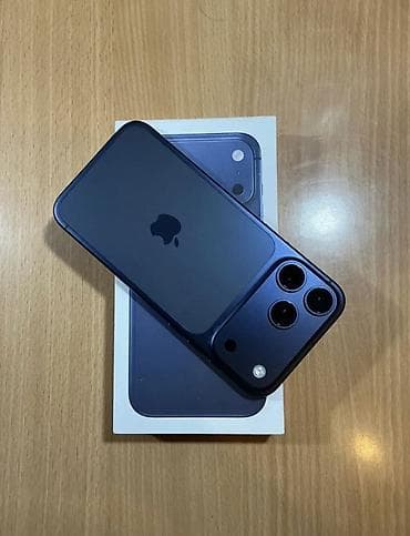 айфон 17 р: IPhone 17 Pro Max, Б/у, 512 ГБ, Синий, Коробка, 100 % — 2