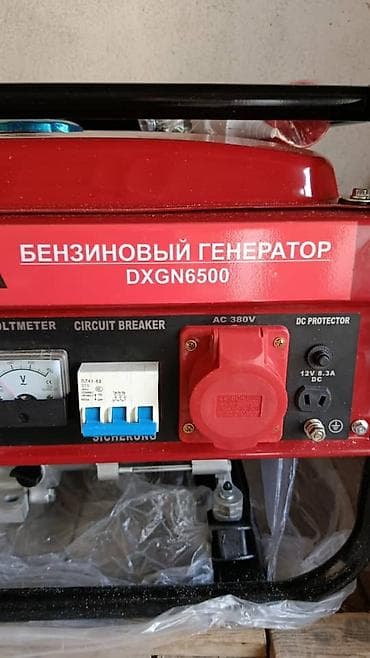 русская: Бензиновый генератор DXGN6500 (маркировка на панели HONDA) — 1
