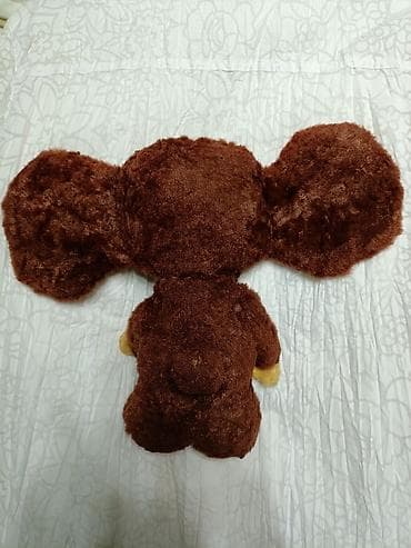 жер чукугуч: Плюшевая игрушка «Чебурашка» игрушка из СССР. в отличном — 3