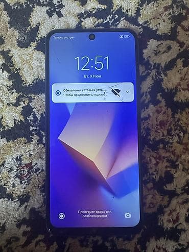 redmi a55: Redmi, Redmi Note 10S, Б/у, 128 ГБ, цвет - Синий — 3