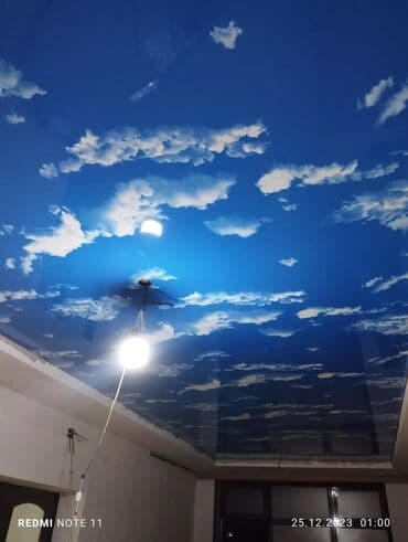 услуги разнорабочего: Керме шыптар Жылтырак, Жылтырабаган, 3D потолоктор Кепилдиги, Акысыз консультация, Акысыз ченөө — 9