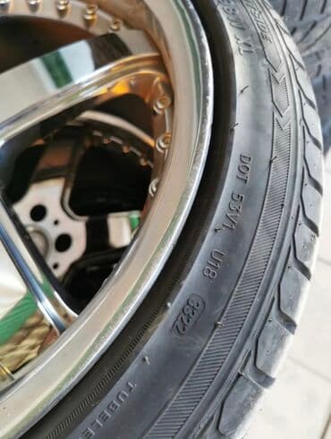 Шины: Литые Диски R 19 RAYS, Комплект, отверстий - 5, Б/у — 3