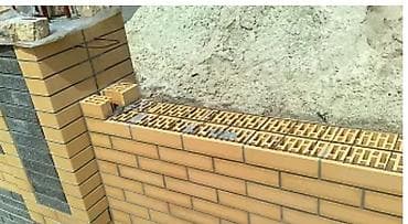 кованые: Кирпичные заборы, Покраска забора — 6