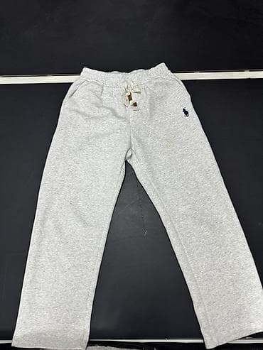 nike tech flecee: Мужские брюки, XL, Polo Ralph Lauren, Б/у, цвет - Серый — 1