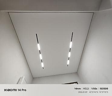 Бетонные работы: Натяжной потолок Глянцевое, Матовое, 3D потолки Гарантия, Монтаж, Демонтаж — 10