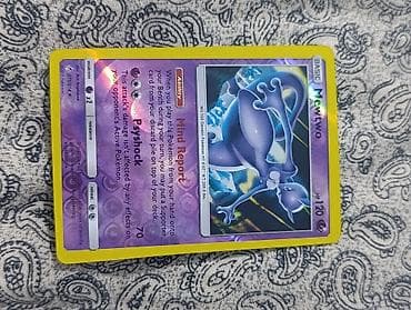 Спорт и хобби: Коллекционная карта Pokémon TCG: Mewtwo (Basic) — фиолеточного типа — 1