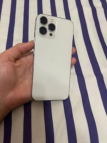 ipad м4: IPhone 13 Pro Max, Б/у, 256 ГБ, Белый, Чехол, Кабель, Коробка, 100 % — 3