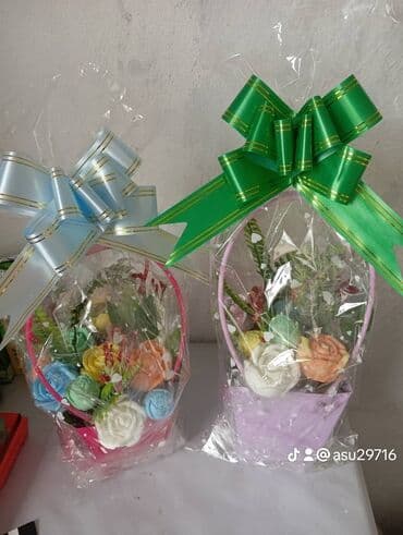 сколько стоит шоколадный букет: Подарочная композиция из мыла ручной работы в декоративной корзинке — 19