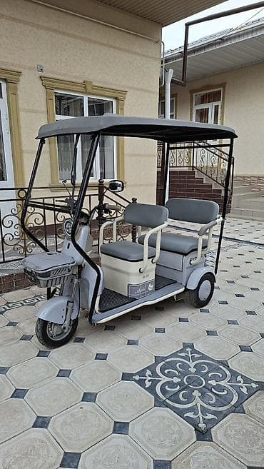 gilera runner: Электрический трёхколёсный рикша-карт для перевозки пассажиров — 2