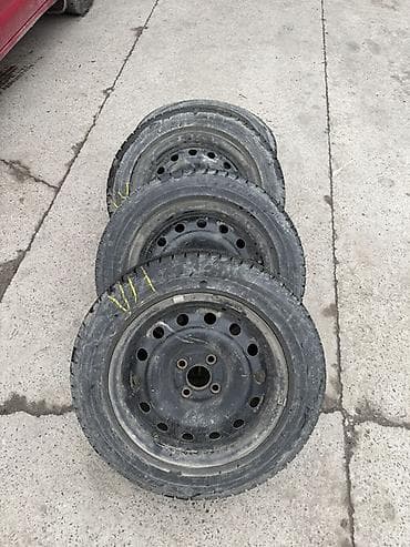 зимняя резина на 16: Колеса в сборе 185 / 65 / R 15, Зима, Комплект, Легковые, Железные — 3