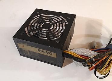 Электрондук китептер: Азыктандыруу блогу, Колдонулган, DeepCool, 500 Вт, 80 Plus, 500 Вт — 1