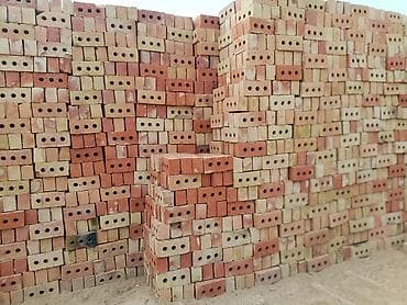 Кургаткычтар: Тешиктүү, Бышкан кирпич, Жарым блок, 250×120×88 — 6