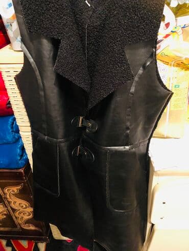 tech fleese: Утепленный, Дубленый, Осень-весна, По колено — 1