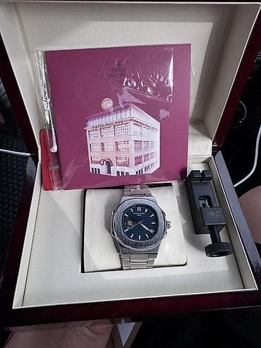 омега спорт: Patek Philippe Geneve — наручные часы в фирменном комплекте - — 1