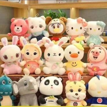 уточка мягкая игрушка: Плюшевые мягкие игрушки-брелоки/компаньоны / оптом - Ассортимент — 2