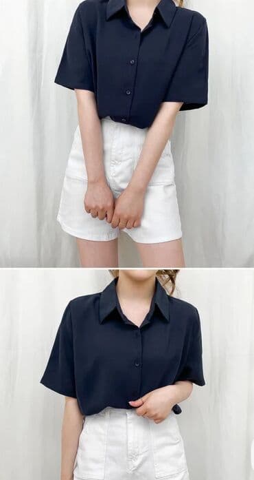 Жилеты, безрукавки: Производство-Юж.Корея
Рубашка с коротким рукавом на лето — 3