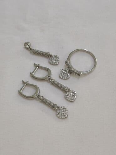 набор пандора: Комплект Сердечко Тиффани Серебро 925 пробы Есть доставка по городу и — 2