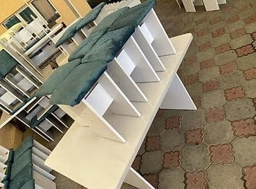 Тигүүчүлөр үчүн отургучтар: Табуретка, Жаңы, ЛДСП, Бүктөө эмес — 1