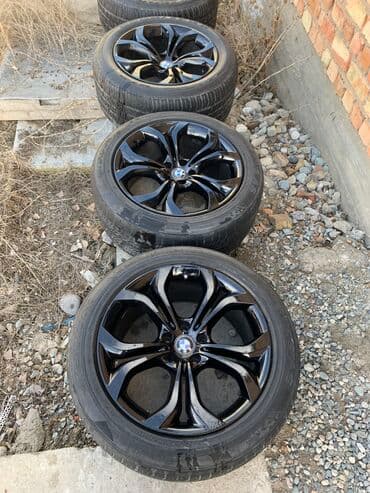 зимние шины на ниву 21214: Колеса в сборе 265 / 50 / R 20, Зима, Б/у, Комплект, Внедорожные (АТ/МТ), Литые, отверстий - 5 — 1