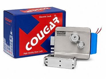 argus security systems: 🔐 Замок электромеханический накладной COUGAR Надежный — 1