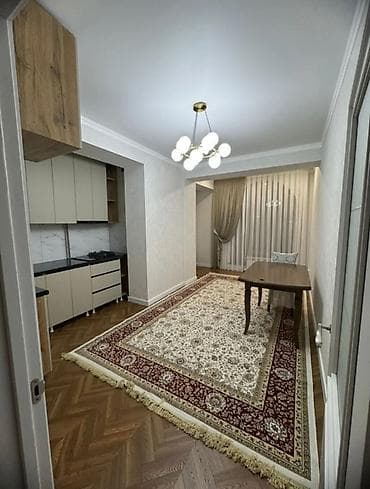 2 комнаты, 76 м², Кок-Жар мкр Элитка, 10 этаж, Дизайнерский ремонт