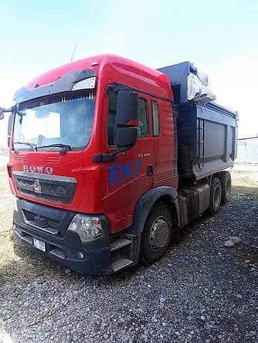 рама хова: Самосвал HOWO (Sinotruk), красный, 6x4 Характеристики и особенности — 3