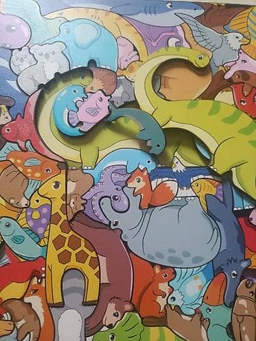 foo foo: Пазл-головоломка для детей Animal Paradise (3+) - Яркий пазл с — 6