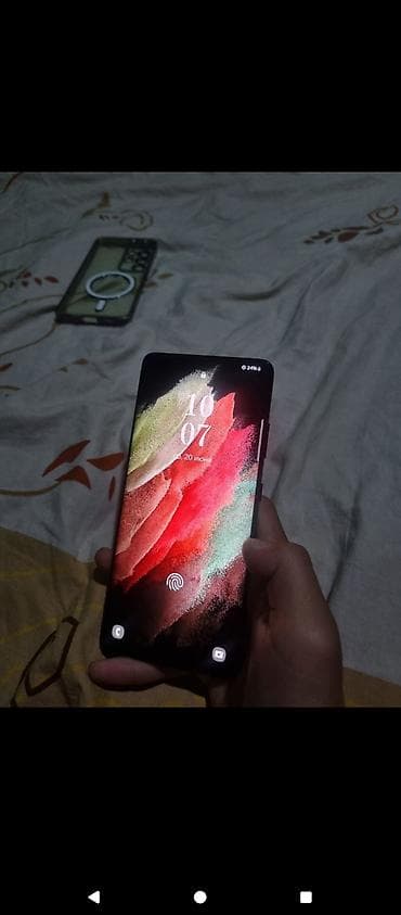 samsung galaxy 21s: Samsung Galaxy S21 Ultra, Б/у, 256 ГБ, цвет - Черный, 2 SIM — 6