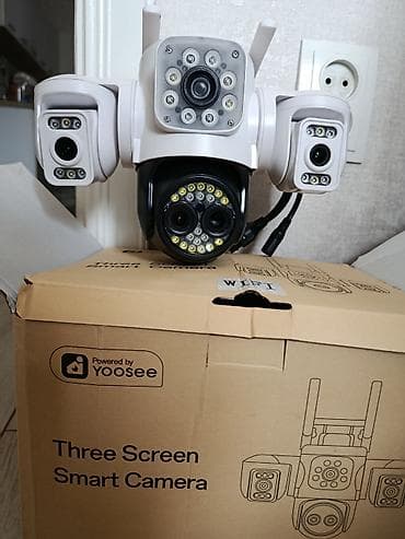 Умная Wi‑Fi камера видеонаблюдения Yoosee Three Screen Smart Camera -