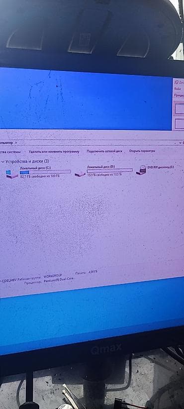 Стол компьютерлери, жумуш станциялары: Компьютер, ядролор - 2, ОЭТ 4 ГБ, Татаал эмес тапшырмалар үчүн, Колдонулган, Intel Pentium, HDD — 3