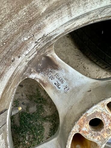 шины на внедорожник: Литые Диски R 15 BMW, Комплект, отверстий - 5, Б/у — 4