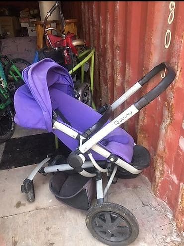 quinny коляска 2 в 1: Прогулочная коляска Quinny (трёхколёсная) - Лёгкая алюминиевая рама - — 4