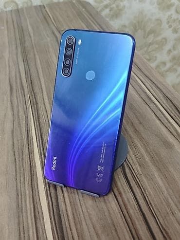 редмй: Redmi note 8. 64. касяг экран трэшина и аккумулятор сдулся синий — 1