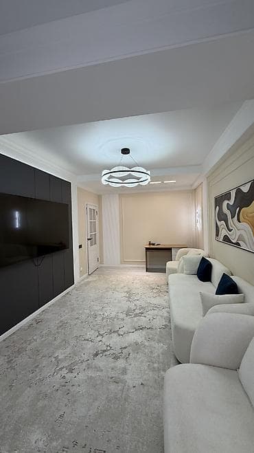Недвижимость: 2 комнаты, 55 м², Асанбай мкр Элитка, 13 этаж, Дизайнерский ремонт — 5