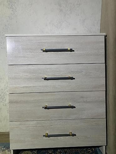 комод с зерколом: Комод для одежды, Новый, Без зеркала, Самовывоз — 1