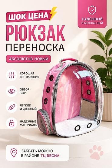 бекер мышыктар: Продаю новую переноску-рюкзак «Иллюминатор» 🐾 ✨ Панорамное окошко — — 1