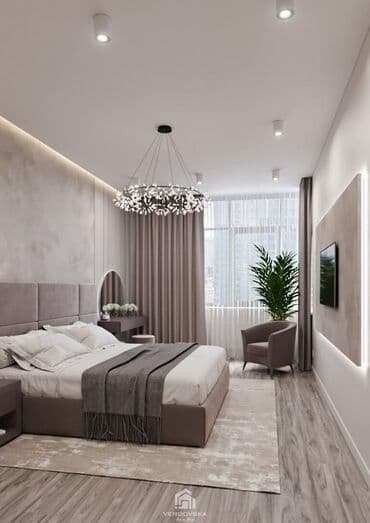 квартиры бишкеке купить 2 комнатные: 1 комната, Душевая кабина, Постельное белье, Кондиционер — 1