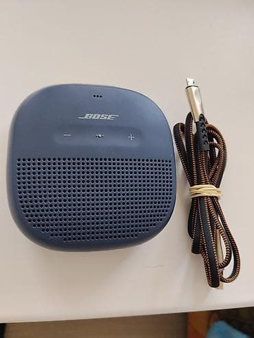 колонка блютуз купить: Портативная Bluetooth‑колонка Bose SoundLink Micro (синяя) Оригинал — 3